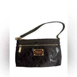 Michael Kors Patent Leather Top Handle Bag